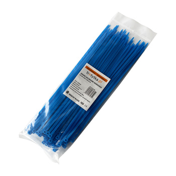 Opaski zaciskowe Opaski kablowe Trytytki - UV 3,6 x 250 mm, niebieski
