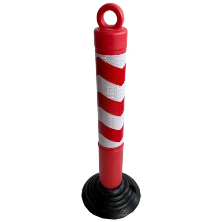 Słupek ostrzegawczy 800 mm uchylny / elastyczny