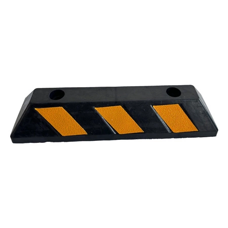 Odbojnik parkingowy gumowy 500 mm x 150 mm x 100 mm