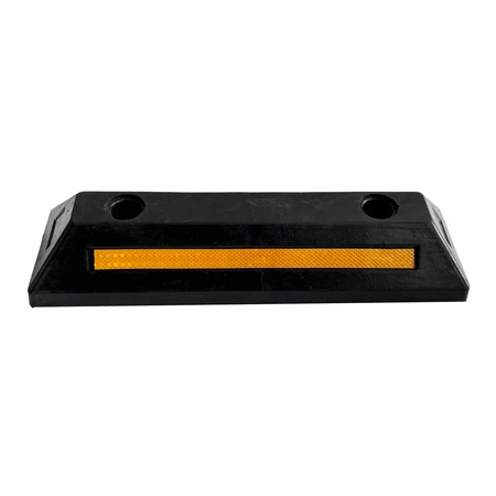 Odbojnik parkingowy gumowy 560 mm x 160 mm x 100 mm