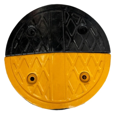 Próg drogowy podrzutowy, element końcowy 170 mm x 350 mm x 50 mm Komplet 2 szt