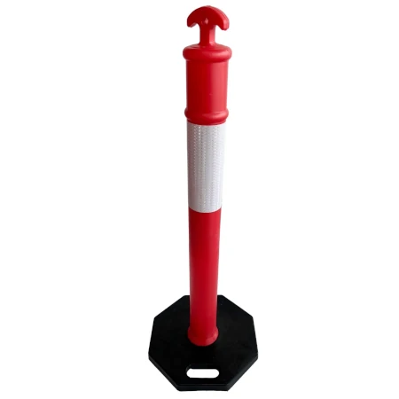 Słupek ostrzegawczy z podstawą 1100 mm