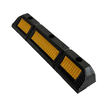 Odbojnik parkingowy gumowy 600 mm x 120 mm x 100 mm