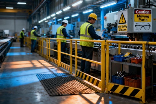 Jak zwiększyć bezpieczeństwo na hali produkcyjnej?