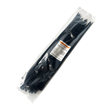 Opaski zaciskowe Opaski kablowe Trytytki - UV 3,6 x 370 mm, czarny