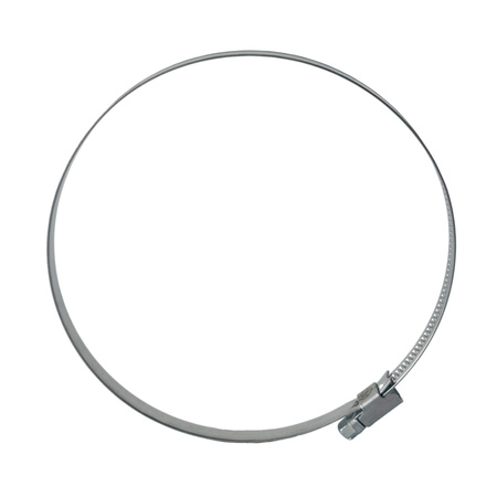 Opaska ślimakowa W2 Ø120-140 mm, szer.9 mm - stal nierdzewna