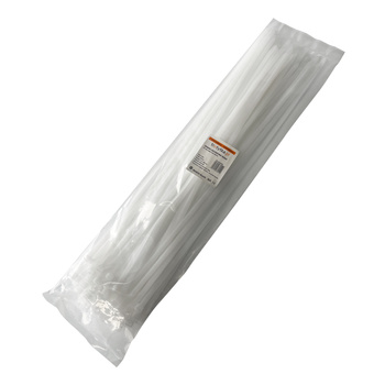 Opaski zaciskowe Opaski Kablowe Trytytki -  UV 7,6 x 550 mm, biały