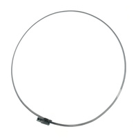 Opaska ślimakowa W2 Ø200-220 mm, szer.9 mm - stal nierdzewna