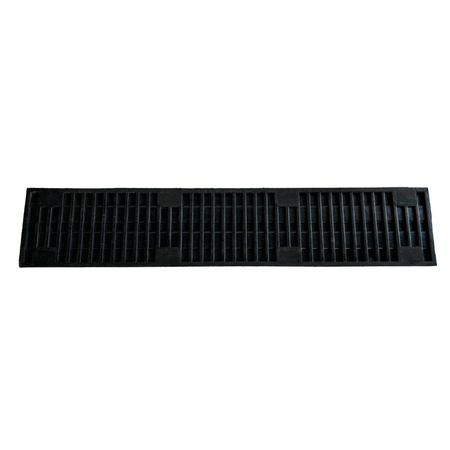 Odbojnica ścienna gumowa 1000 mm x 200 mm x 25 mm