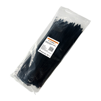 Opaski zaciskowe Opaski kablowe Trytytki - UV 7,6 x 430 mm, czarny