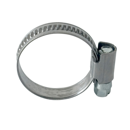 Opaska ślimakowa W2 Ø20-32 mm, szer.9 mm - stal ocynkowana