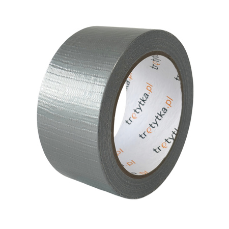 GAFER GAFR Duct Tape taśma materiałowa, 48 mm x 25 m, SREBRNY