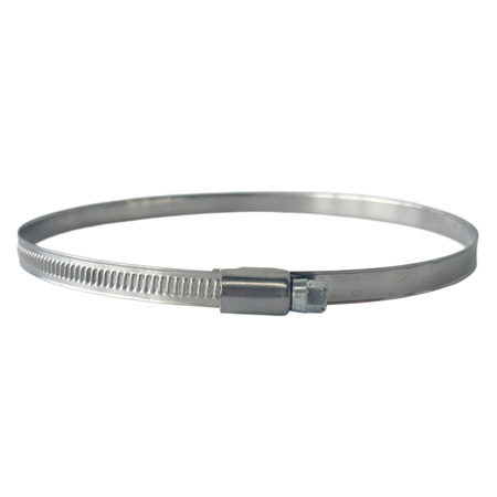 Opaska ślimakowa W2 Ø120-140 mm, szer.9 mm - stal nierdzewna