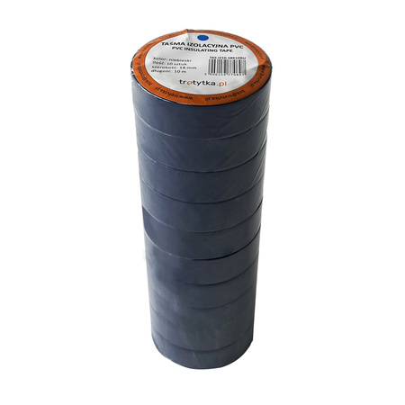 Taśma izolacyjna PVC, 18 mm x 10 m, 1 sztuka, niebieski