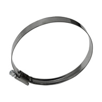 Opaska ślimakowa W2 Ø80-100 mm, szer.12 mm - stal nierdzewna