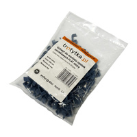 Uchwyt do montażu kabli - FLAT, 8 mm, szary