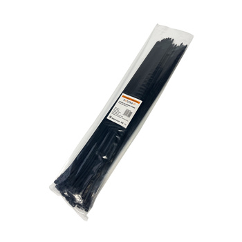 Opaski zaciskowe Opaski kablowe Trytytki - UV 4,8 x 430 mm, czarny