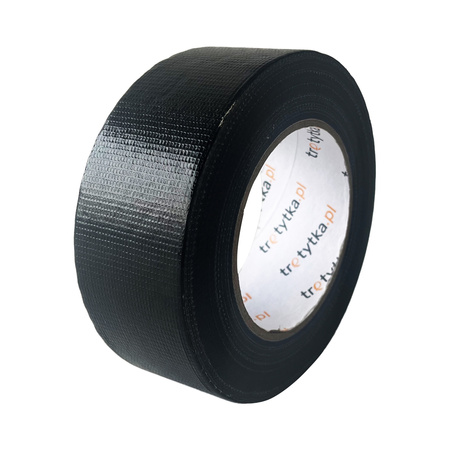 GAFER GAFR Duct Tape taśma materiałowa, 48 mm x 50 m, czarny