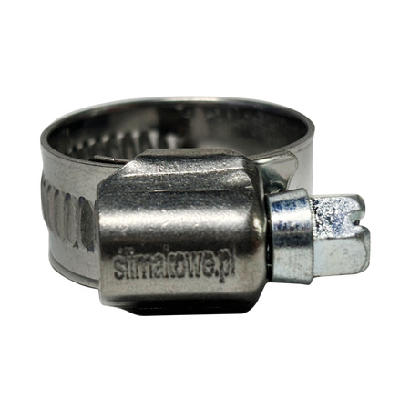 Opaska ślimakowa W2 Ø12-22 mm, szer.12 mm - stal nierdzewna