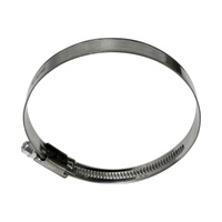 Opaska ślimakowa W2 Ø70-90 mm, szer.12 mm - stal nierdzewna