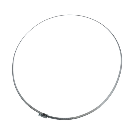 Opaska ślimakowa W2 Ø270-290 mm, szer.9 mm - stal nierdzewna