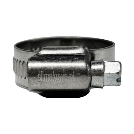 Zestaw Opaska ślimakowa W2 Ø16-27 mm, szer.12 mm 10 szt - stal nierdzewna