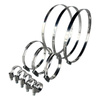 Opaska ślimakowa W2 Ø12-20 mm, szer.12 mm - stal nierdzewna