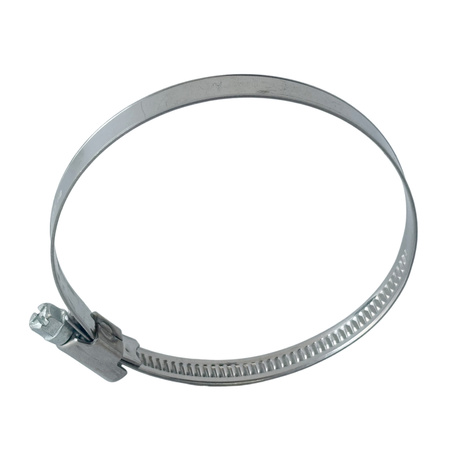 Opaska ślimakowa W2 Ø60-80 mm, szer.9 mm - stal nierdzewna