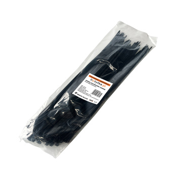 Opaski zaciskowe Opaski kablowe Trytytki - UV 4,8 x 380 mm, czarny