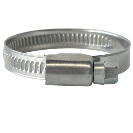 Opaska ślimakowa W2 Ø30-45 mm, szer.9 mm - stal ocynkowana