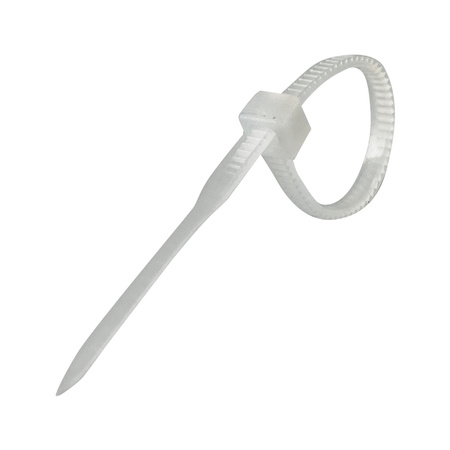 Opaski zaciskowe Opaski Kablowe Trytytki białe UV 2,5 x 80 mm 100 szt.