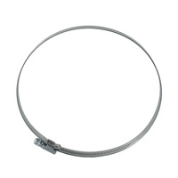 Opaska ślimakowa W2 Ø120-140 mm, szer.9 mm - stal nierdzewna