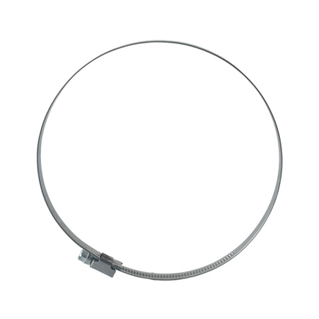 Opaska ślimakowa W2 Ø130-150 mm, szer.9 mm - stal nierdzewna