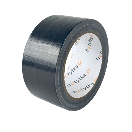 GAFER GAFR Duct Tape taśma materiałowa, 48 mm x 25 m, CZARNY