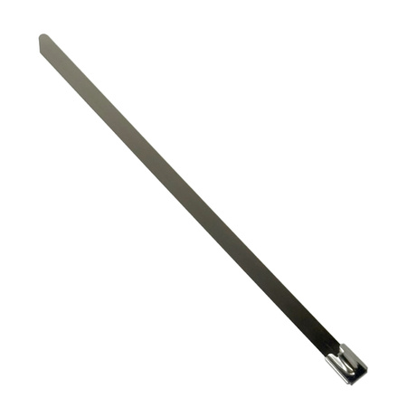 Opaski zaciskowe stalowe nierdzewne - ST 8,0 x 200 mm