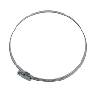 Opaska ślimakowa W2 Ø100-120 mm, szer.9 mm - stal nierdzewna