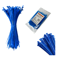 Opaski zaciskowe Opaski kablowe Tretytki - UV 2,5 x 100 mm, niebieski
