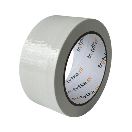 GAFER GAFR Duct Tape taśma materiałowa, 48 mm x 50 m, BIAŁY