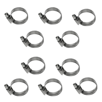 Zestaw Opaska ślimakowa W2 Ø20-32 mm, szer.12 mm 10 szt - stal nierdzewna