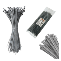 Opaski zaciskowe Opaski Kablowe Tretytka UV 3,6 x 200 mm, SZARY