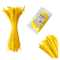 Opaski zaciskowe Opaski kablowe Tretytki - UV 2,5 x 100 mm, żółty