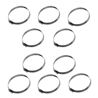 Zestaw Opaska ślimakowa W2 Ø80-100 mm, szer.12 mm 10 szt - stal nierdzewna