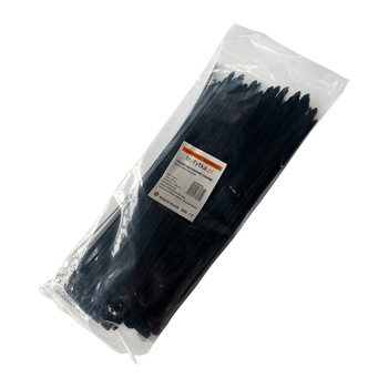 Opaski zaciskowe Opaski kablowe Trytytki - UV 7,6 x 300 mm, czarny