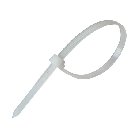 Opaski zaciskowe Opaski Kablowe WIELOKROTNEGO użytku Tretytka UV 4,8 x 200 mm,  PRZEŹROCZYSTY