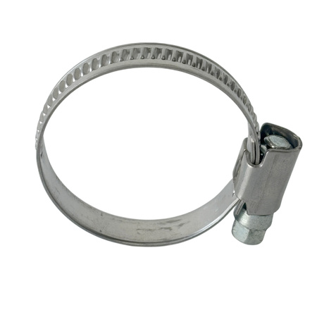 Opaska ślimakowa W2 Ø25-40 mm, szer.9 mm - stal ocynkowana