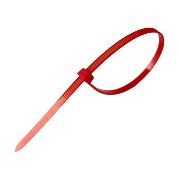 Opaska zaciskowa Opaska kablowa Trytytka - UV 3,6 x 200 mm, czerwony