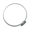 Opaska ślimakowa W2 Ø80-100 mm, szer.9 mm - stal nierdzewna