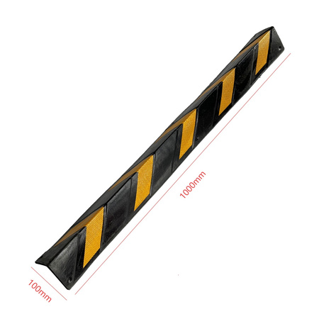 Narożnik ochronny gumowy Arrow 1000 mm x 100 mm x 10 mm