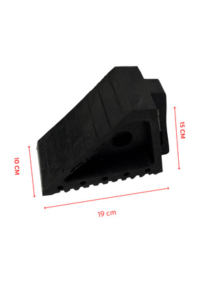 Klin gumowy 200 mm x 150 mm x 150 mm