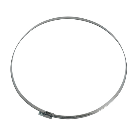 Opaska ślimakowa W2 Ø180-200 mm, szer.9 mm - stal nierdzewna